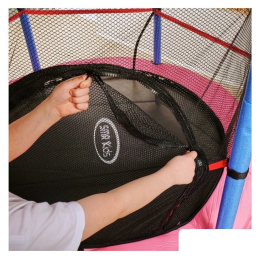 Батут DFC SMRKids TX-B7105FP (розовый) 10859884