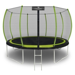 Батут Calviano Outside Master Green 374 см - 12ft (внешняя сетка, с лестницей) 9636487