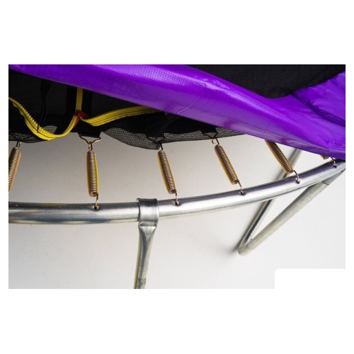 Батут Calviano Outside Master Purple 374 см - 12ft (внешняя сетка, с лестницей)