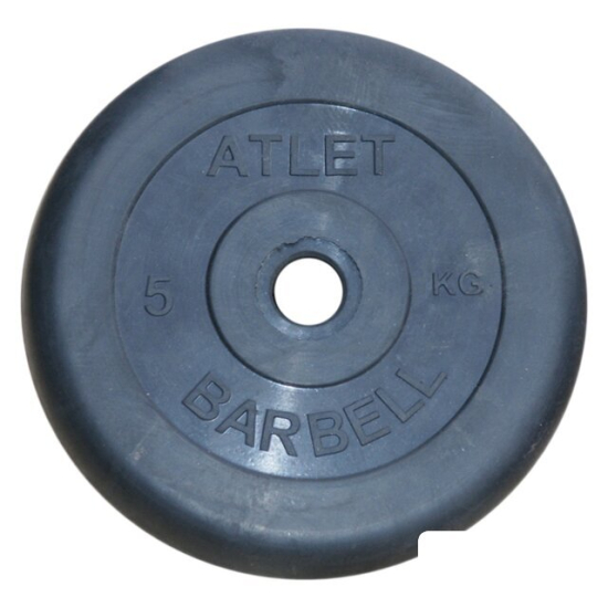 Диск MB Barbell Атлет 26 мм (1x5 кг)