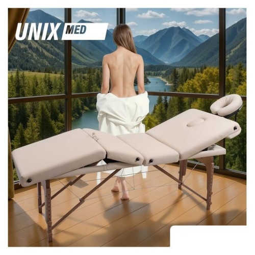 Массажный стол Unix Premium (cream)