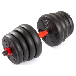 Набор гантелей с соединительным грифом  TREX Sport 6 в 1 30 кг 5284847