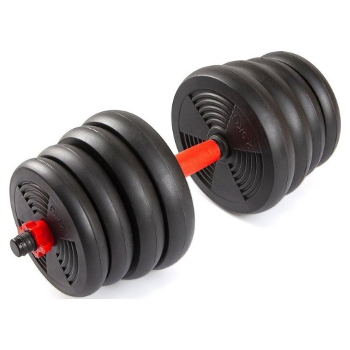 Набор гантелей с соединительным грифом  TREX Sport 6 в 1 30 кг