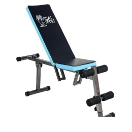 Силовая скамья Atlas Sport AS-03 (черный/синий) 8115878