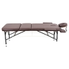 Массажный стол Atlas Sport складной Strong 70 см 3-с алюминиевый (коричневый)