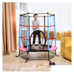 Батут DFC SMRKids TX-B7105FP (розовый) 10859884