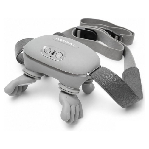 Массажер для шеи и плеч  VibeWell P-054 (серый)