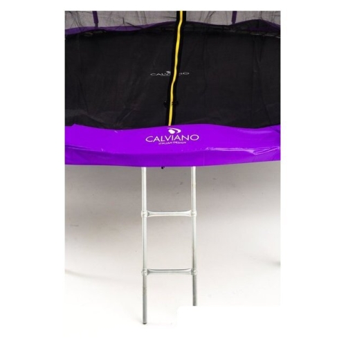 Батут Calviano Outside Master Purple 374 см - 12ft (внешняя сетка, с лестницей)