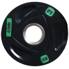 Диск для штанги Smith WP085-2,5 c 3-м хватом, обрезиненный, 2,5кг