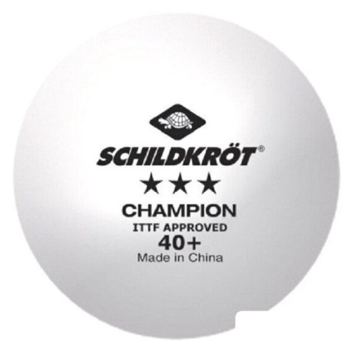 Мяч для настольного тенниса Donic-Schildkrot Champion 3 608542 (120 шт, белый)