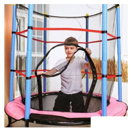 Батут DFC SMRKids TX-B7105FP (розовый) 10859884