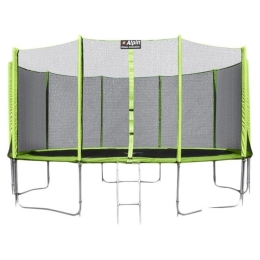 Батут Alpin 4.04 м с защитной сеткой и лестницей 2150391