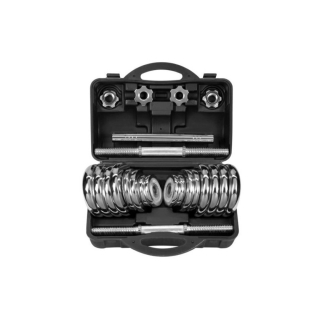 Набор гантелей с соединительным грифом  Alpin DB-30кг 8180188