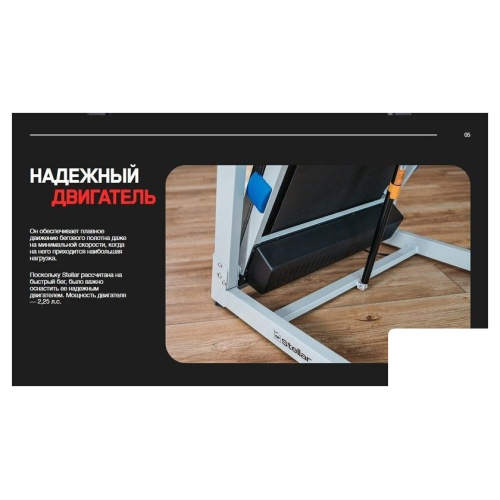 Электрическая беговая дорожка Orlauf Stellar (черный)