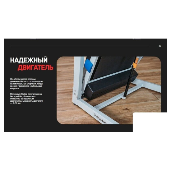Электрическая беговая дорожка Orlauf Stellar (черный)