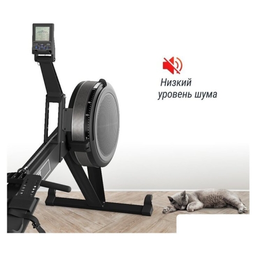 Гребной тренажер Unixfit Air Magnetic Rower-X Black