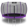 Батут Calviano Outside Master Purple 374 см - 12ft (внешняя сетка, с лестницей)