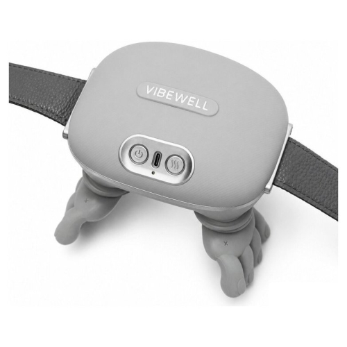 Массажер для шеи и плеч  VibeWell P-054 (серый)