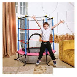 Батут DFC SMRKids TX-B7105FP (розовый) 10859884