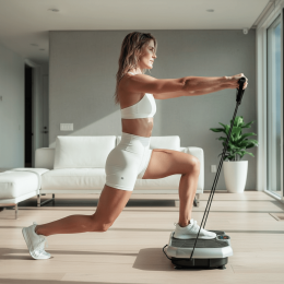 Виброплатформа UNIX Fit Edge 2D Grey