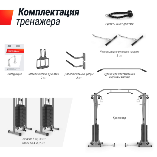 Кроссовер UNIX Fit Station 150 (два блока)