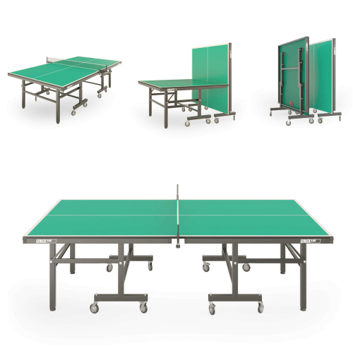 Профессиональный теннисный стол UNIX Line 25 mm MDF (Green)