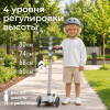 Самокат UNIX Kids Light с подсветкой, серый