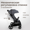 Коляска прогулочная UNIX Kids Vento / Венто тёмно-серый