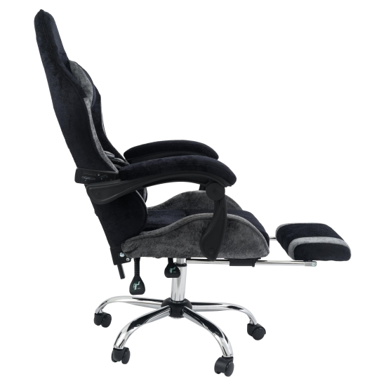 Вибромассажное кресло Calviano AVANTI ULTIMATO Black-Grey fabric