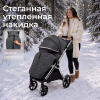 Коляска прогулочная UNIX Kids Verona / Верона тёмно-серый
