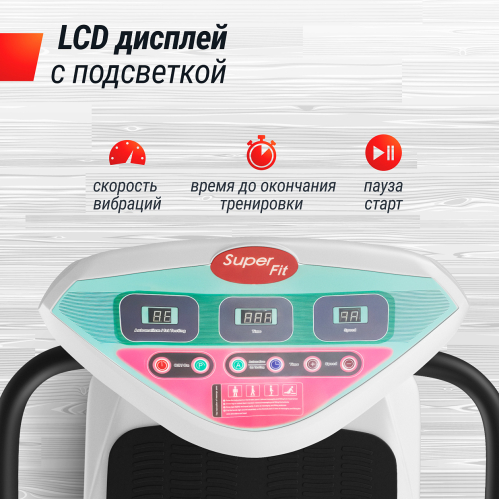 Виброплатформа UNIX Fit Improve 2 in 1 Silver