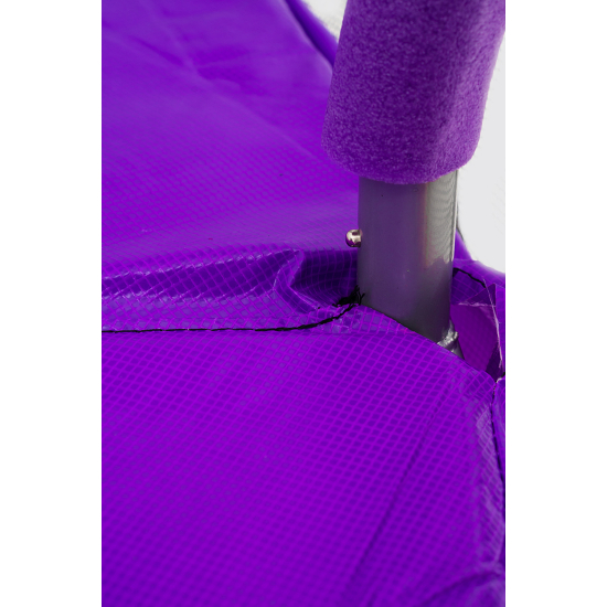 Батут пружинный с защитной сеткой Calviano 312 см - 10ft INSIDE master purple