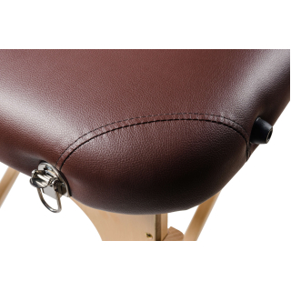 Массажный стол Atlas Sport складной 2-с 60 см деревянный + сумка в подарок (коричневый)