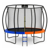 Батут AMETIST Pro Inside D374-12FT (синий/оранжевый)
