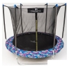 Батут Calviano Smile 252 см-8FT INSIDE с внутренней сеткой складной