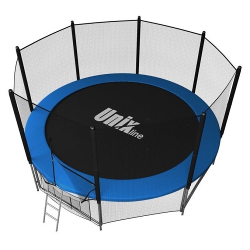 Батут Unix Line Classic 12ft Outside (синий/зеленый)