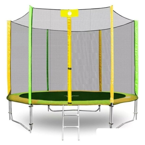 Батут Alpin ATGY-312 3.12 м с защитной сеткой и лестницей