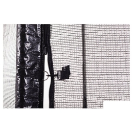 Батут Atlas Sport 252 см - 8ft Basic (с лестницей, внешняя сетка, зеленый) 5156064