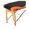 Массажный стол Atlas Sport складной 2-с 60 см деревянный (черно-оранжевый)