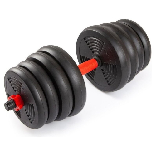 Набор гантелей AMETIST со штангой и гирями 6в1 30 кг