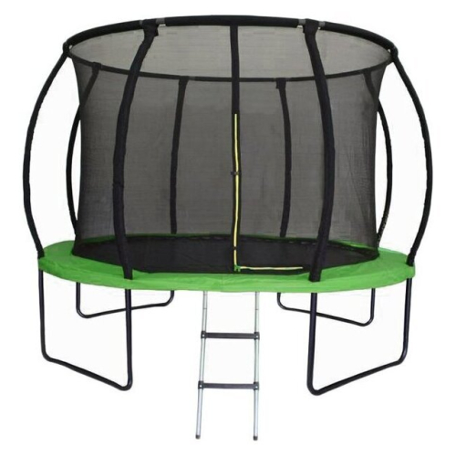 Батут Atlas Sport 312 см - 10ft Master (с лестницей, зеленый)