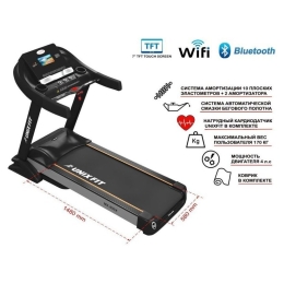 Электрическая беговая дорожка Unixfit MX-990X 2487405