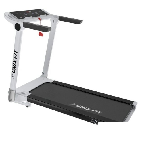 Электрическая беговая дорожка Unixfit Hi-tech F2 Plus (arctic ice)