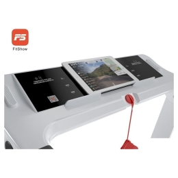 Электрическая беговая дорожка Unixfit Hi-tech F2 Plus (arctic ice) 9053768