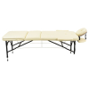 Массажный стол Atlas Sport складной Strong 70 см 3-с алюминиевый (бежевый)