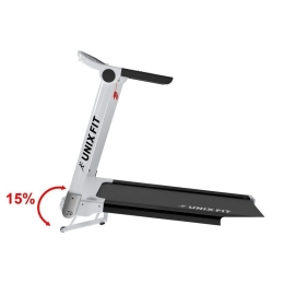 Электрическая беговая дорожка Unixfit Hi-tech F2 Plus (arctic ice) 9053768