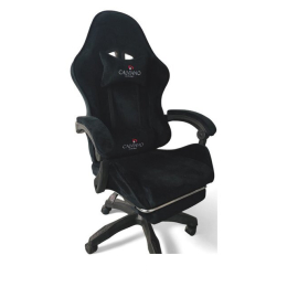 Игровое (геймерское) кресло Calviano 1583 (черный велюр) 9883584