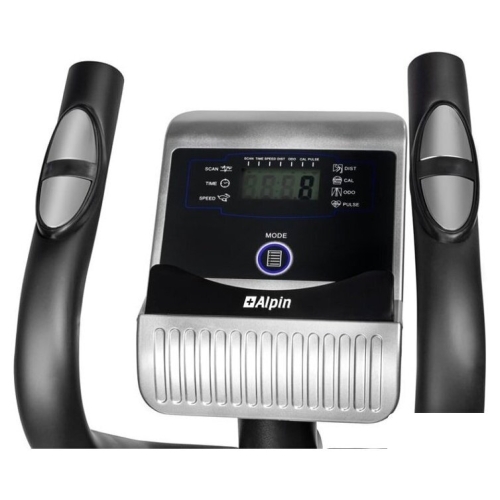 Эллиптический тренажер Alpin Sante X-172 (черный, с сиденьем)