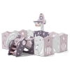 Игровой манеж UNIX kids SUPREME Space 160x160 Rose 9782453