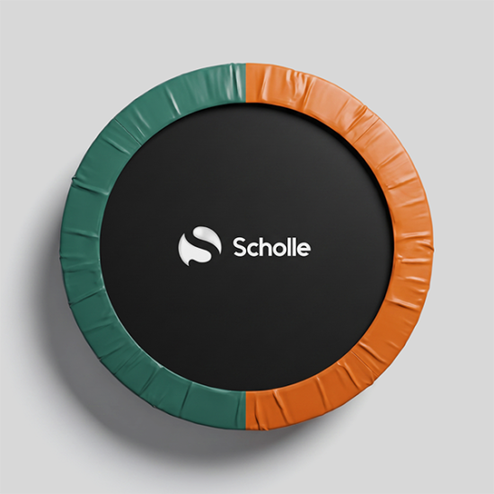 Батут Scholle Space Twin Green/Orange 8FT (2.44м)